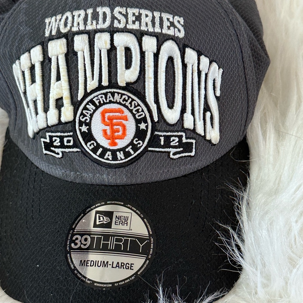 EUC New‎ Era San Francisco Giants World Series Champions Cap 2012 Size Med-Large